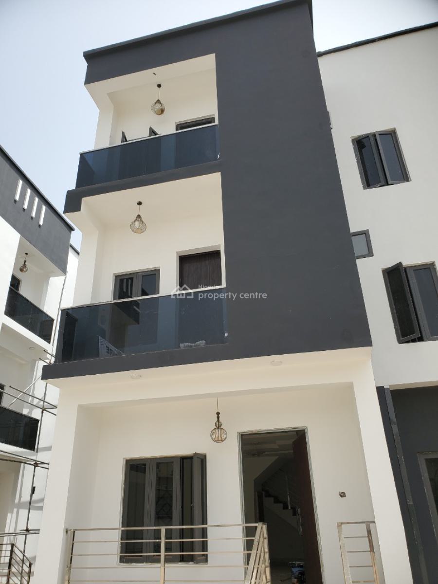 Newly Built Luxury 4-bedroom Terrace Duplex, Life Camp, Abuja, Terraced Duplex for Sale
