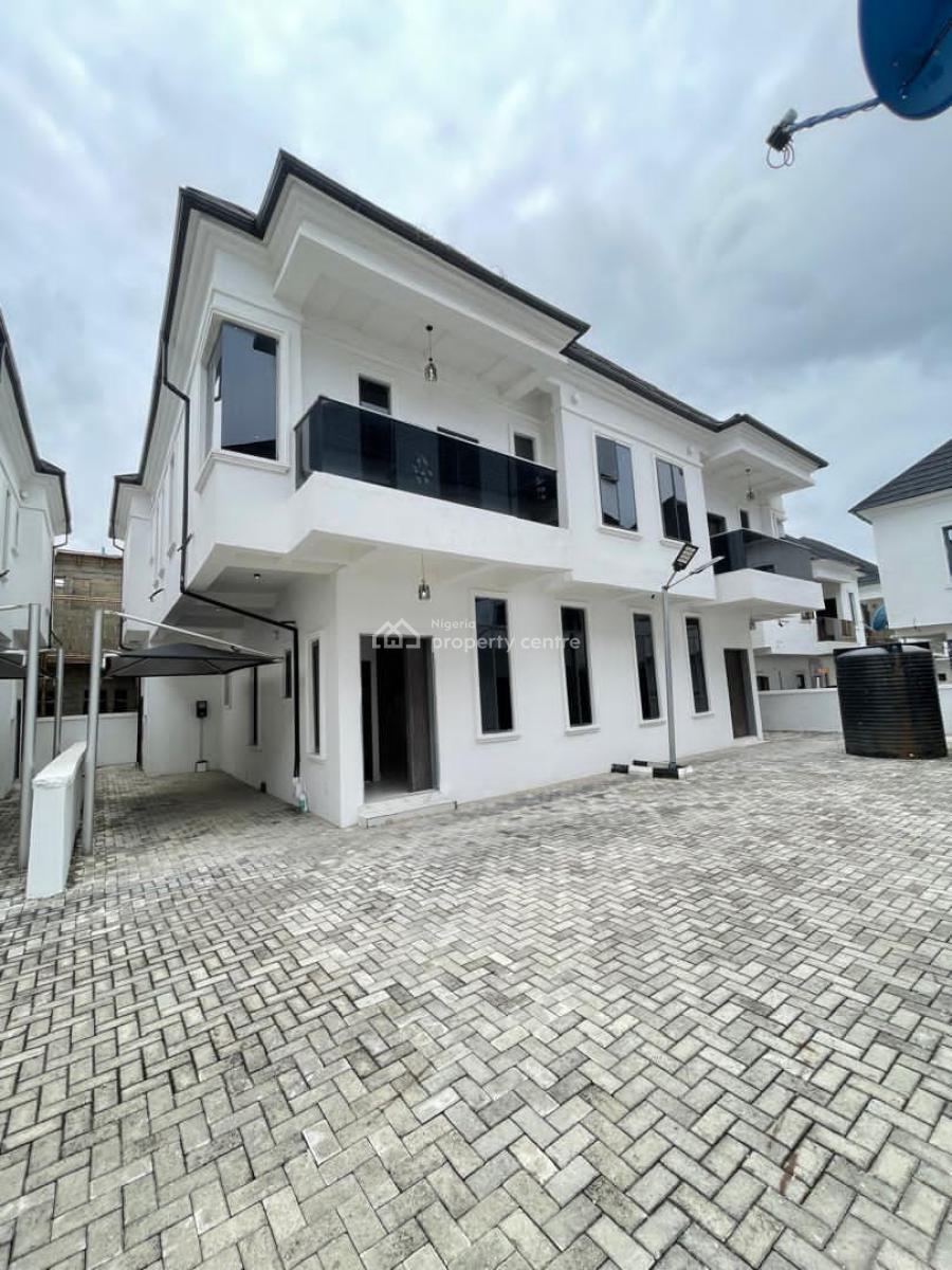 Freshly Grilled 4-bedroom Semi-detached Duplex, Orchid Road, Lekki, Lagos, House for Sale