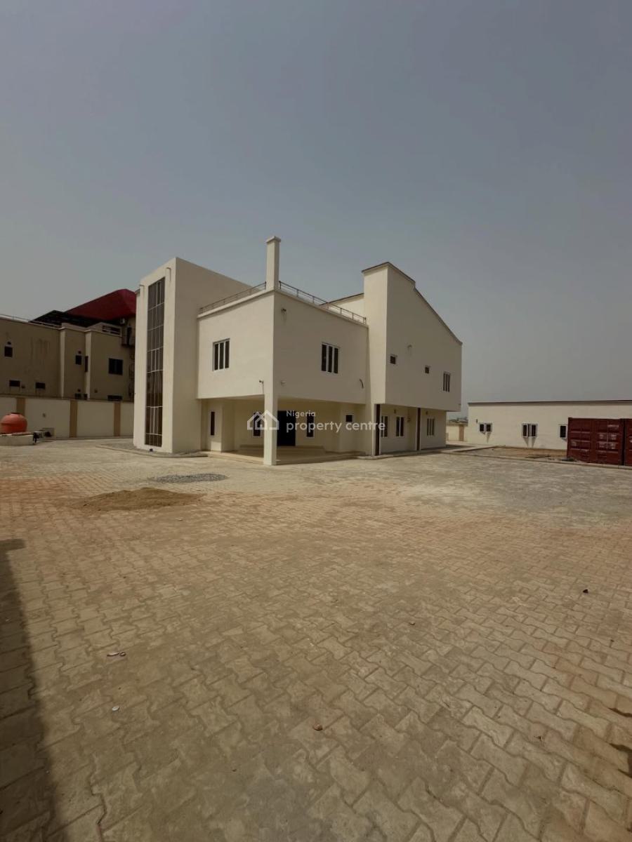 Spacious 6 Bedroom Detached Duplex on 2455sqm with 2 Rooms Bq, Wuye, Abuja, Detached Duplex for Sale