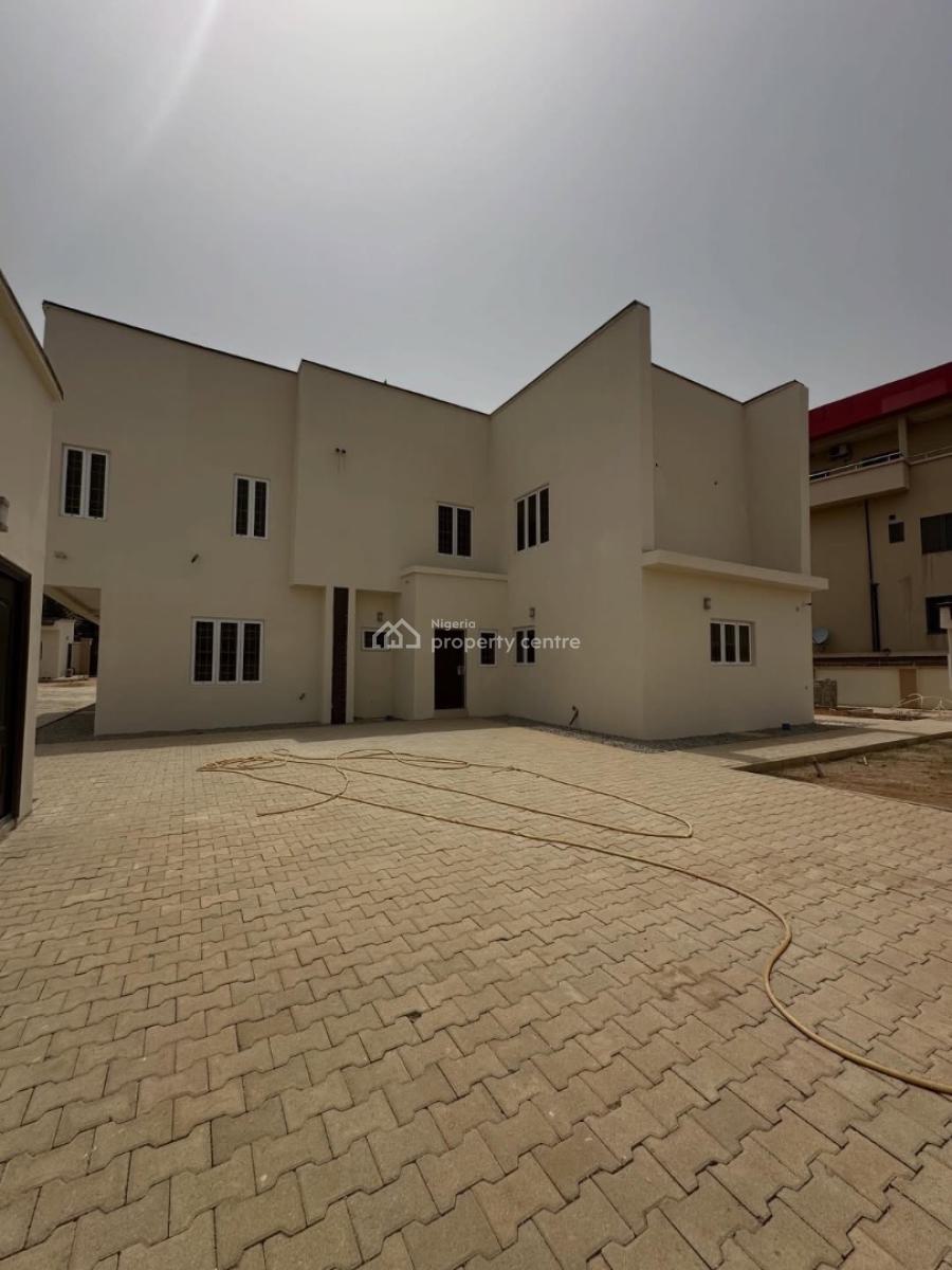 Spacious 6 Bedroom Detached Duplex on 2455sqm with 2 Rooms Bq, Wuye, Abuja, Detached Duplex for Sale