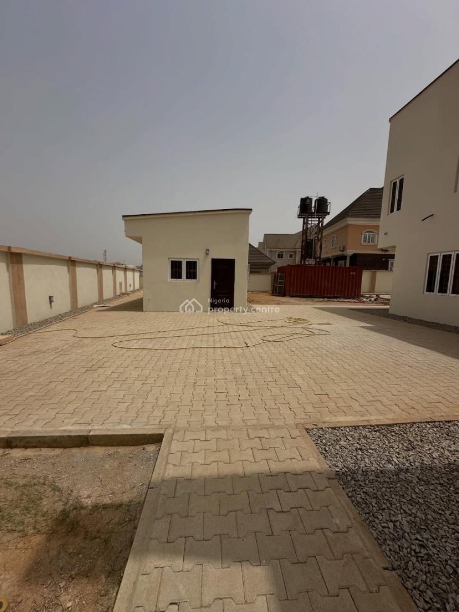 Spacious 6 Bedroom Detached Duplex on 2455sqm with 2 Rooms Bq, Wuye, Abuja, Detached Duplex for Sale