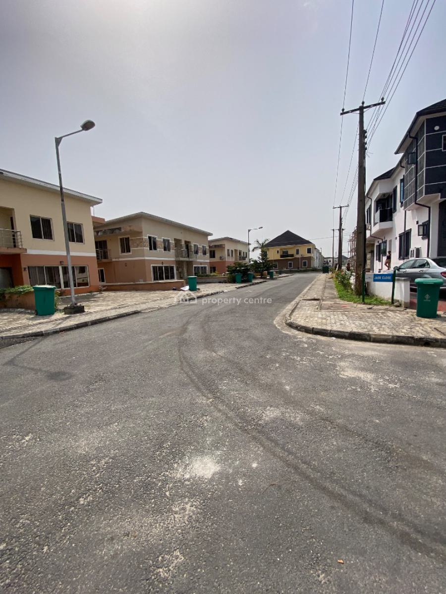 4 Bedroom Cacas Comes with Bq, Saphire Private Garden Estate, Awoyaya, Ibeju Lekki, Lagos, Semi-detached Duplex for Sale