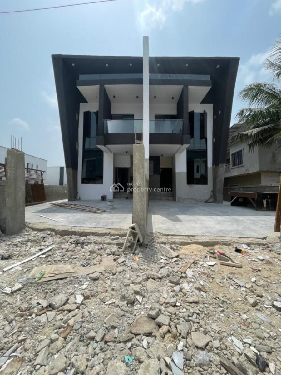 Elegant Newly Built 3bedroom Semi Detached Duplex in a  Secured Estate, Sangotedo, Ajah, Lagos, Semi-detached Duplex for Sale