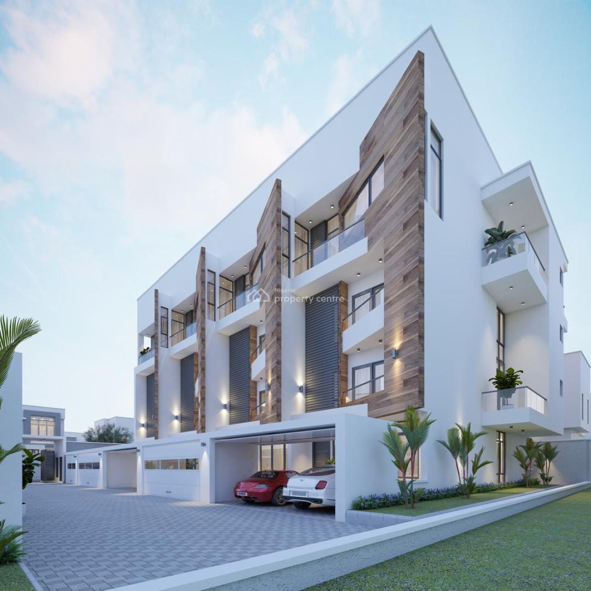 4-bedroom Terrace Duplex +bq, Osapa, Lekki, Lagos, Terraced Duplex for Sale