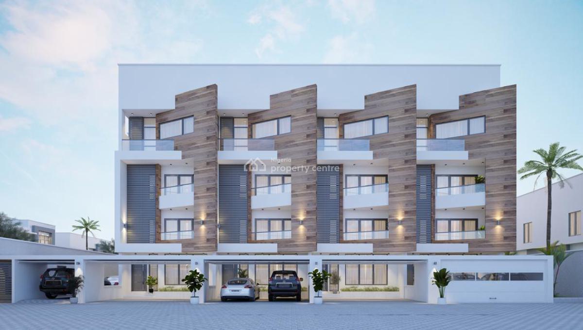 4-bedroom Terrace Duplex +bq, Osapa, Lekki, Lagos, Terraced Duplex for Sale