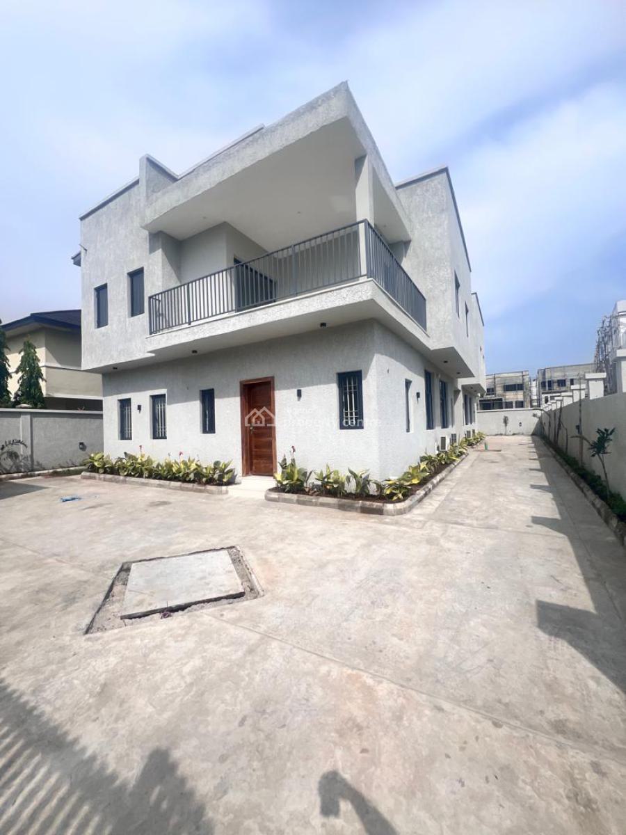 Spacious 4 Bedroom Duplex in a Secure Estate, with Beach Resort View, Osapa, Lekki, Lagos, Osapa, Lekki, Lagos, Detached Duplex for Rent