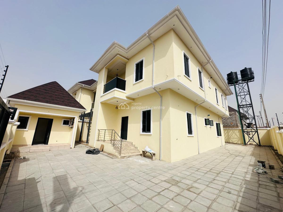 4 Bedroom Semi-detached Duplex with Bq  Laundry Room, Close to Galadimawa Round About, Galadimawa, Abuja, Semi-detached Duplex for Sale