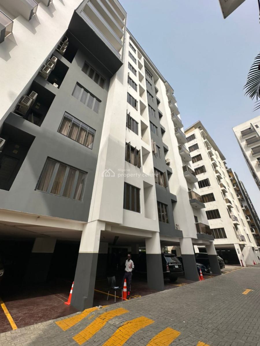 Spacious Furnished 3-bedroom Apartment with City View, Ikoyi, Lagos, Flat / Apartment Short Let