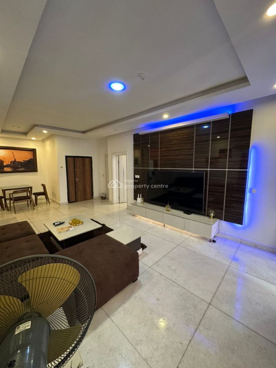 Spacious Furnished 3-bedroom Apartment with City View, Ikoyi, Lagos, Flat / Apartment Short Let