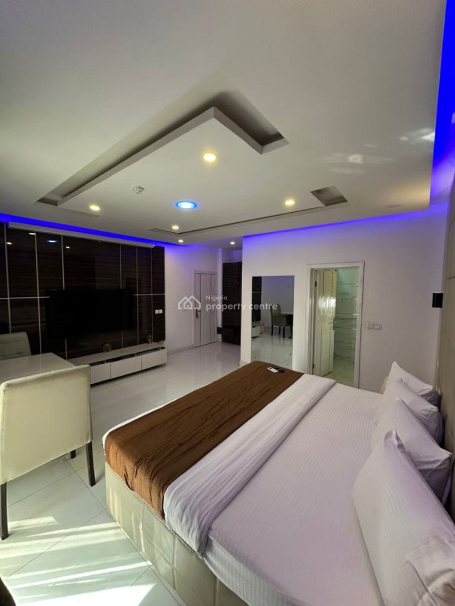 Spacious Furnished 3-bedroom Apartment with City View, Ikoyi, Lagos, Flat / Apartment Short Let