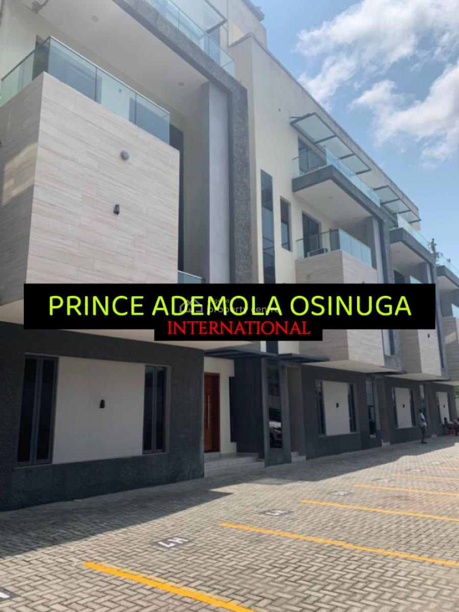 Luxury 4 Bedroom Terrace House + Bq, Old Ikoyi, Ikoyi, Lagos, Terraced Duplex for Rent