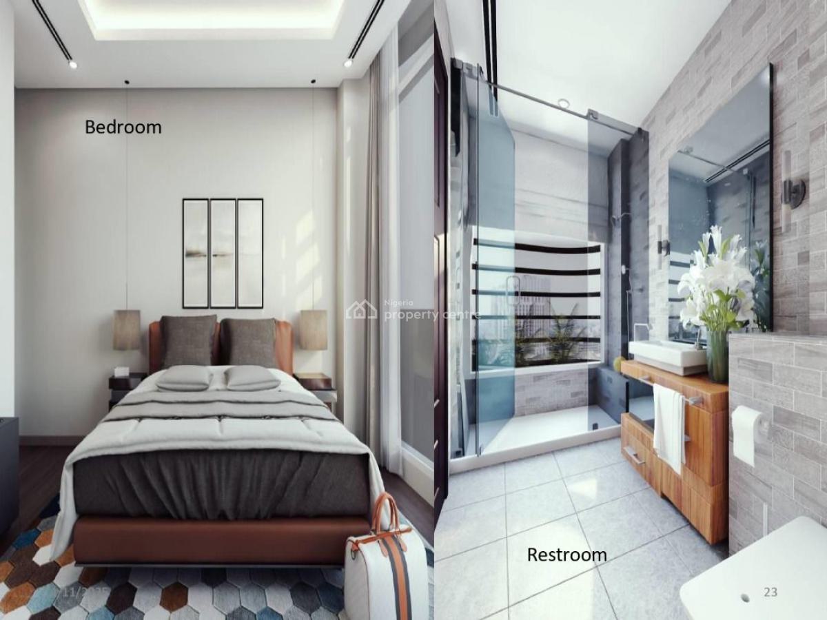 Luxury 1 Bedroom Apartments in a High Rise, Ozumba Mbadiwe Opposite Eco Bank Hq, Victoria Island (vi), Lagos, Block of Flats for Sale