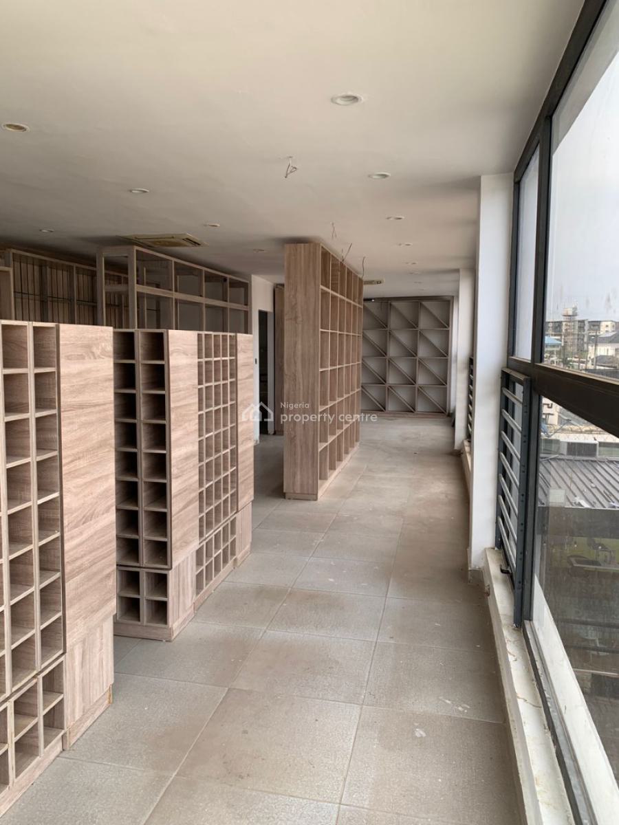 Newly Built Commercial Space (first Floor, 180sqm), Ikate, Lekki, Lagos, Shop for Rent