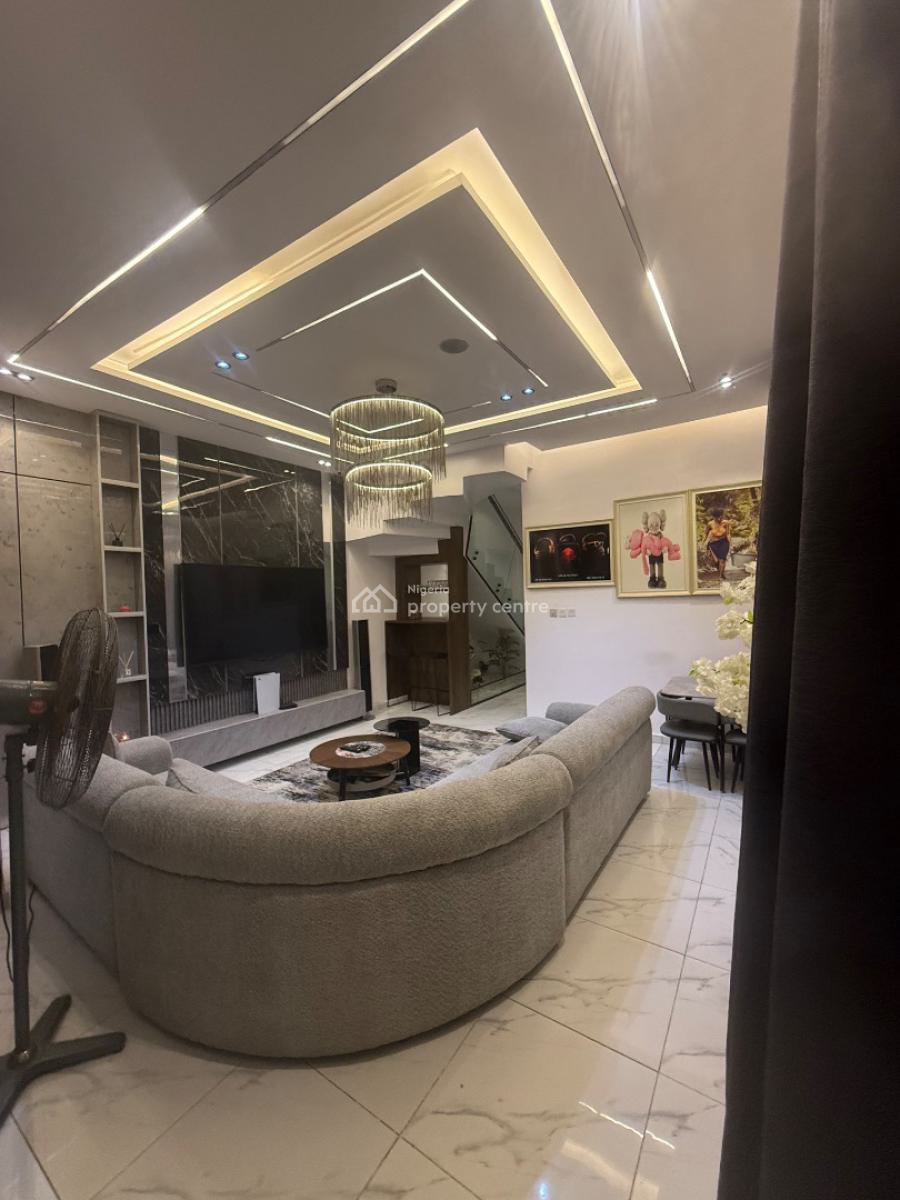 Fully Furnished 4 Bedroom Semi Detached Duplex, Orchid Road, Lekki Phase 2, Lekki, Lagos, Semi-detached Duplex for Sale