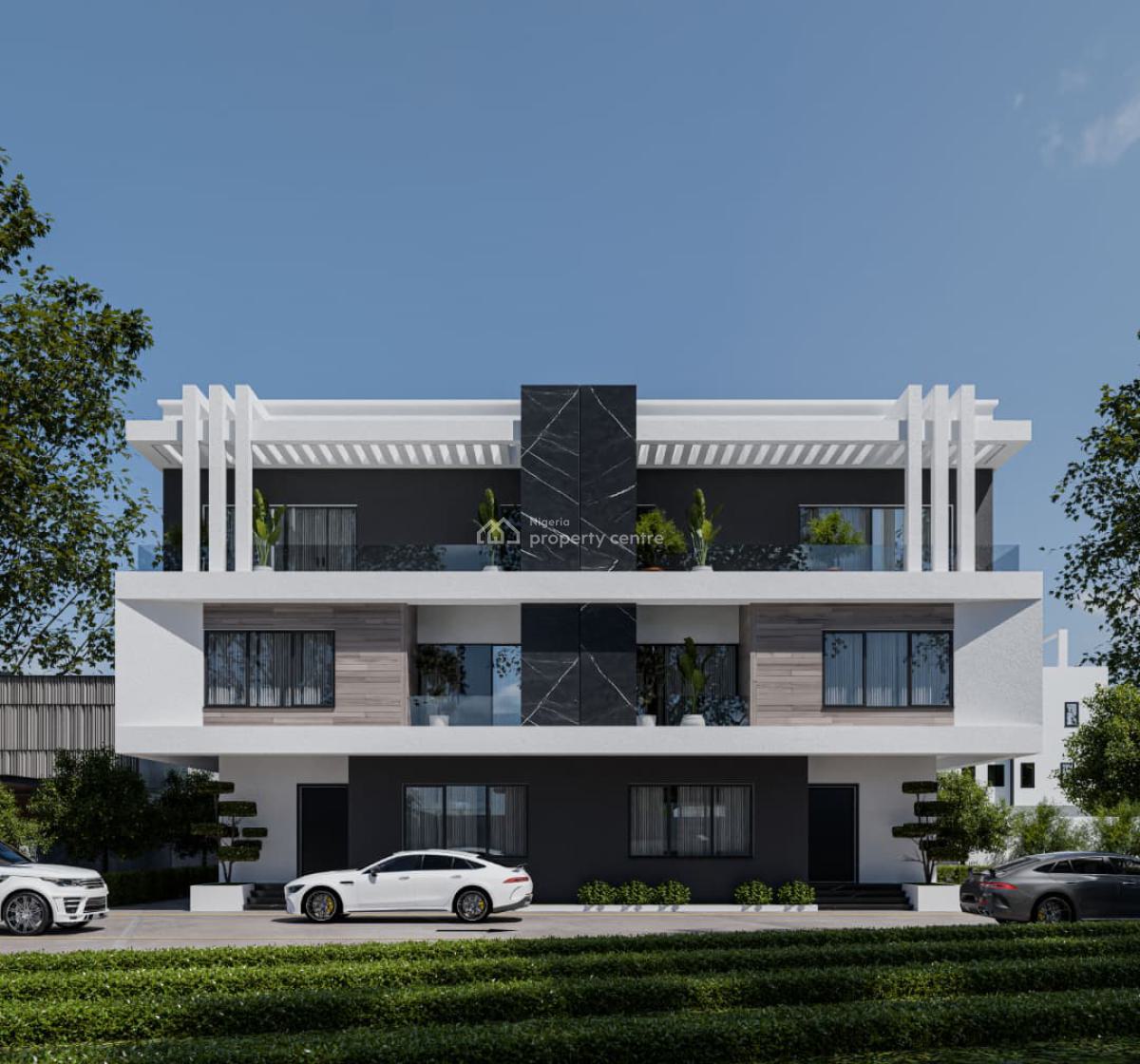 5-bedroom Semi-detached Duplex +bq, Osapa, Lekki, Lagos, Semi-detached Duplex for Sale