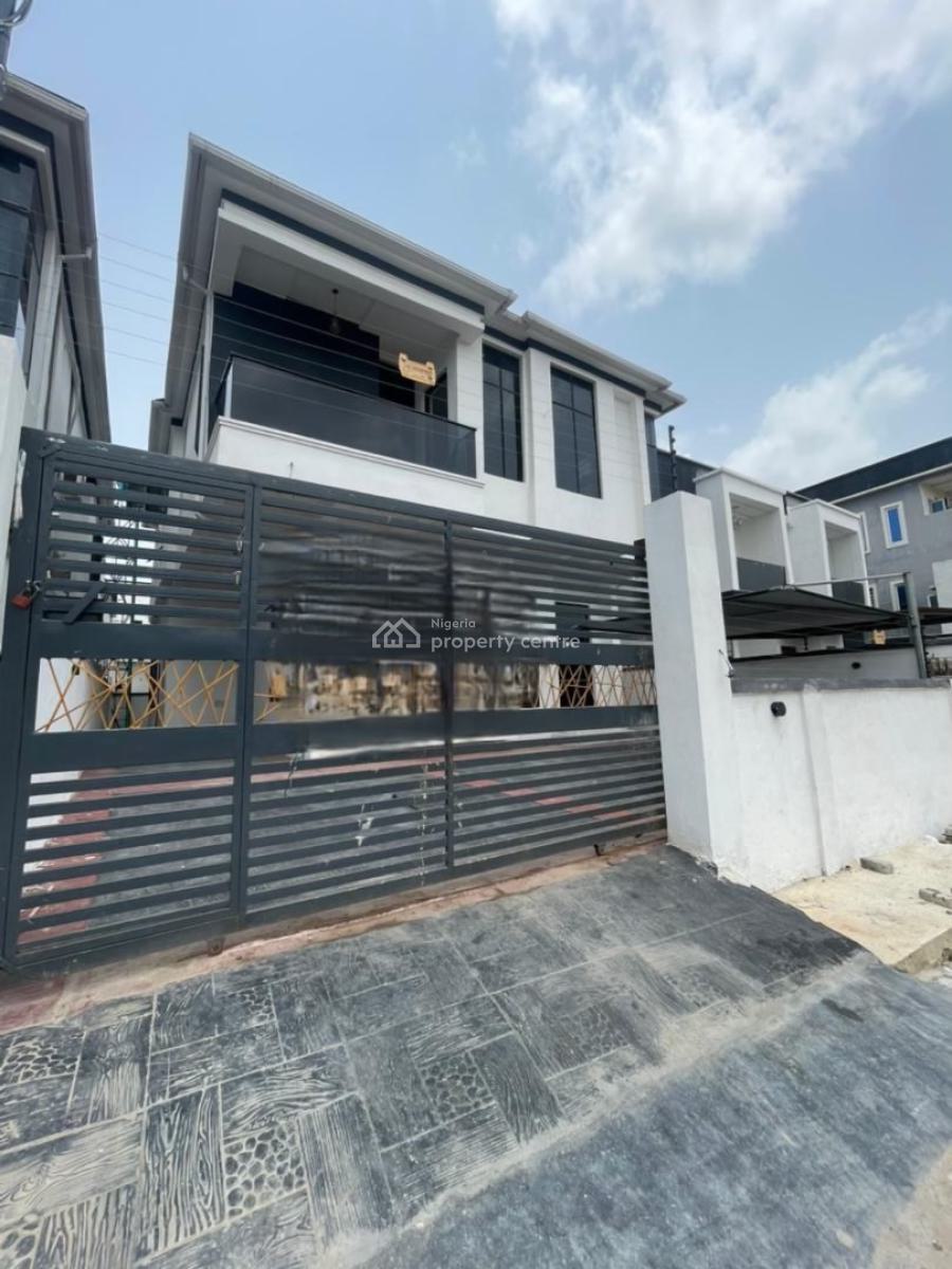 Elegant Newly Built 5 Bedroom Fully Detached Duplex with a Bq, Sangotedo, Ajah, Lagos, Detached Duplex for Sale