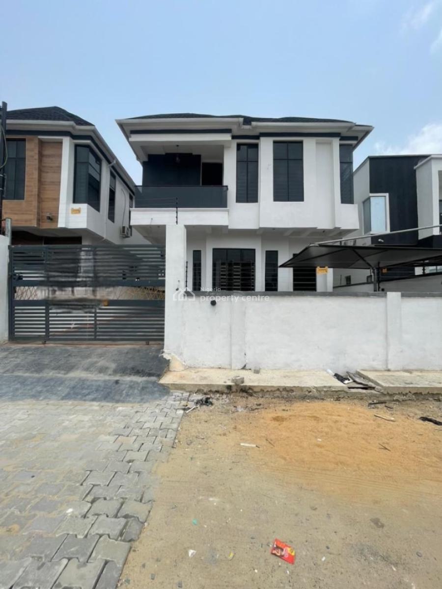 Elegant Newly Built 5 Bedroom Fully Detached Duplex with a Bq, Sangotedo, Ajah, Lagos, Detached Duplex for Sale