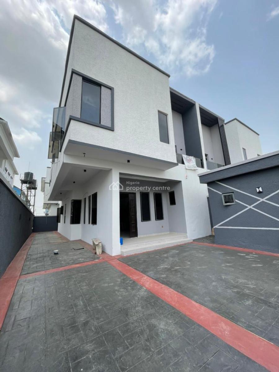 Glamorous Newly Built 4 Bedroom Semi-detached Duplex with a Bq, Sangotedo, Ajah, Lagos, Semi-detached Duplex for Sale