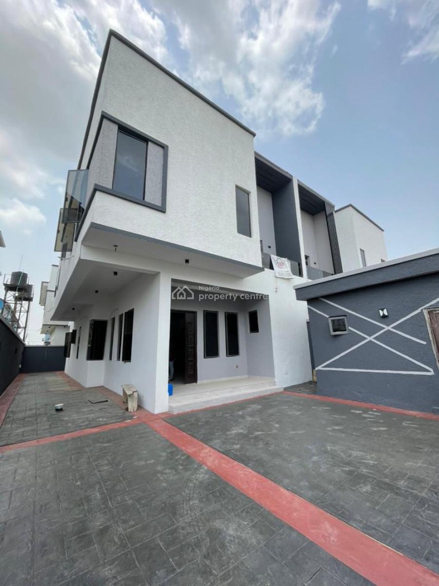 Glamorous Newly Built 4 Bedroom Semi-detached Duplex with a Bq, Sangotedo, Ajah, Lagos, Semi-detached Duplex for Sale