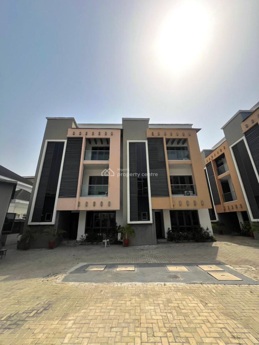 Exclusive 4-bedroom Terrace Duplexes + 1 Room Service Quarter, Banana Island, Ikoyi, Lagos, Terraced Duplex for Rent