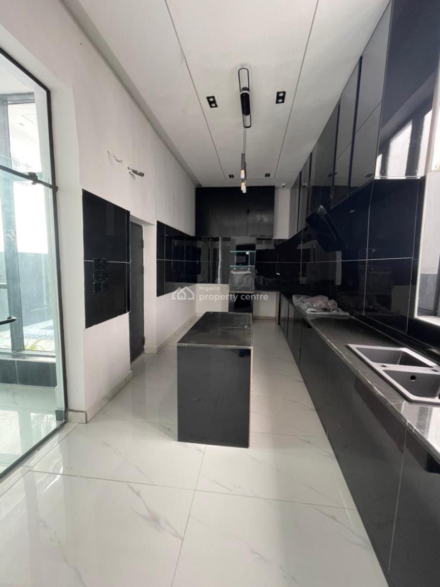 Opulent Newly Built 5 Bedroom Fully  Detached Duplex with Bq and Pool, Sangotedo, Ajah, Lagos, Detached Duplex for Sale