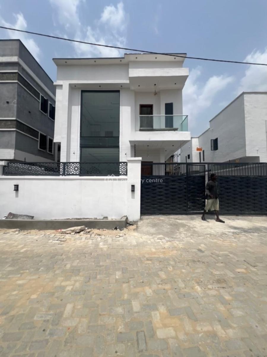 Elegant Newly Built 4 Bedroom Fully Detached Duplex with a Bq and Pool, Sangotedo, Ajah, Lagos, Detached Duplex for Sale