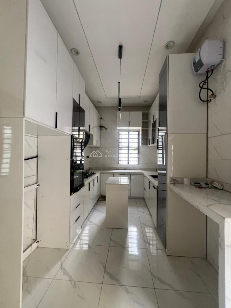 Elegant Newly Built 4 Bedroom Fully Detached Duplex with a Bq and Pool, Sangotedo, Ajah, Lagos, Detached Duplex for Sale