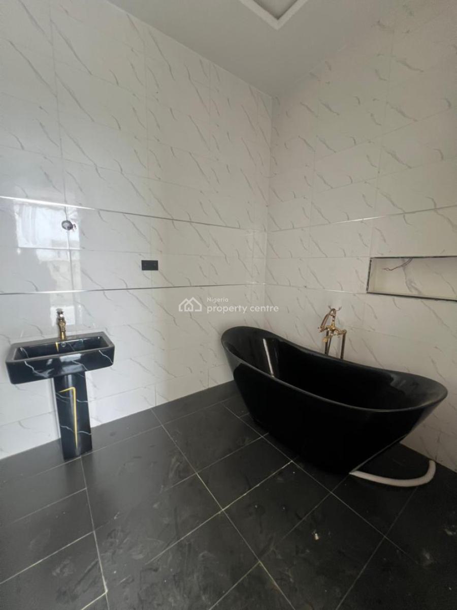 Elegant Newly Built 4 Bedroom Fully Detached Duplex with a Bq and Pool, Sangotedo, Ajah, Lagos, Detached Duplex for Sale