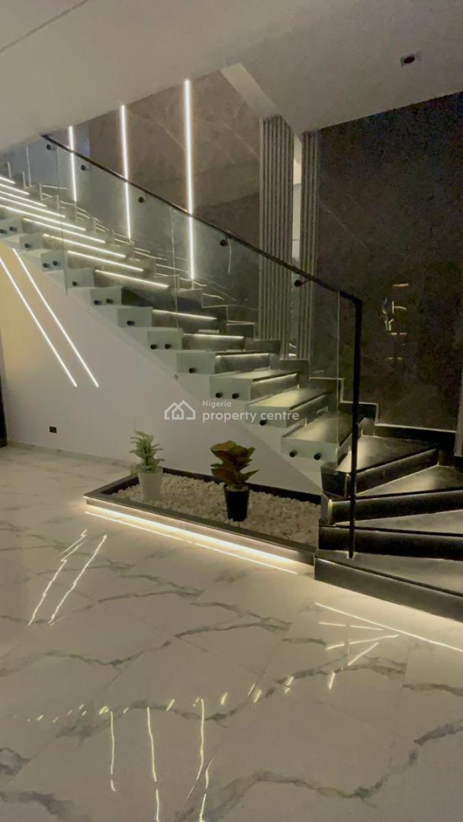 Delightful Exquisite 5 Bedroom Fully Detached Duplex with a Sizable Room Bq, Chevron Drive, Chevron, Lekki, Lagos, Detached Duplex for Sale