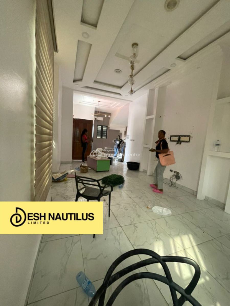 Executive 4-bedroom Fully Detached Home -- Osapa London, Osapa, Lekki, Lagos, Flat / Apartment for Rent