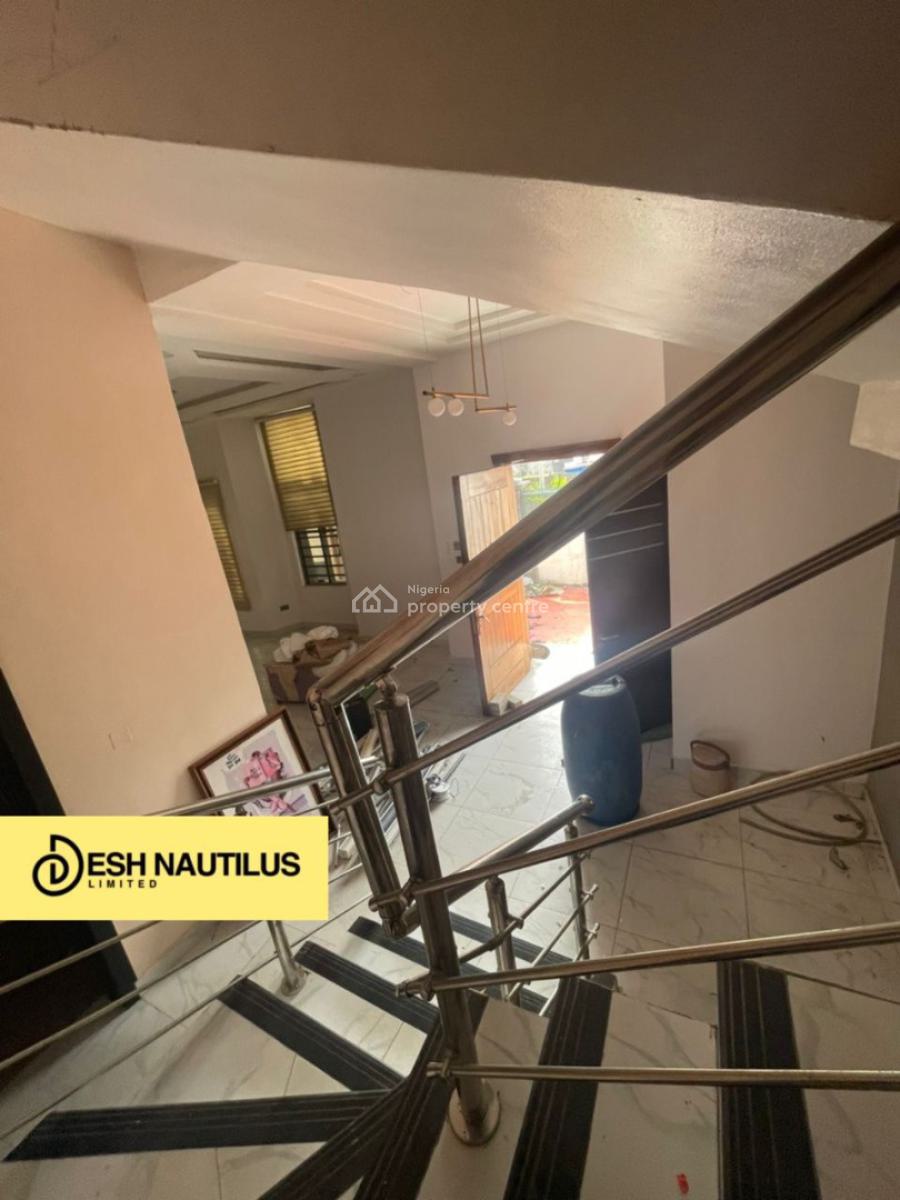 Executive 4-bedroom Fully Detached Home -- Osapa London, Osapa, Lekki, Lagos, Flat / Apartment for Rent