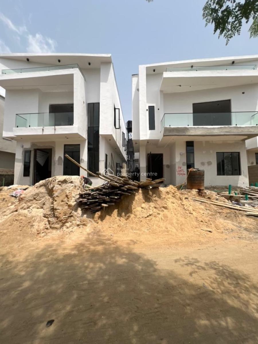 Exclusive Newly Built 4 Bedroom Fully Detached Duplex with Bq, Sangotedo, Ajah, Lagos, Detached Duplex for Sale