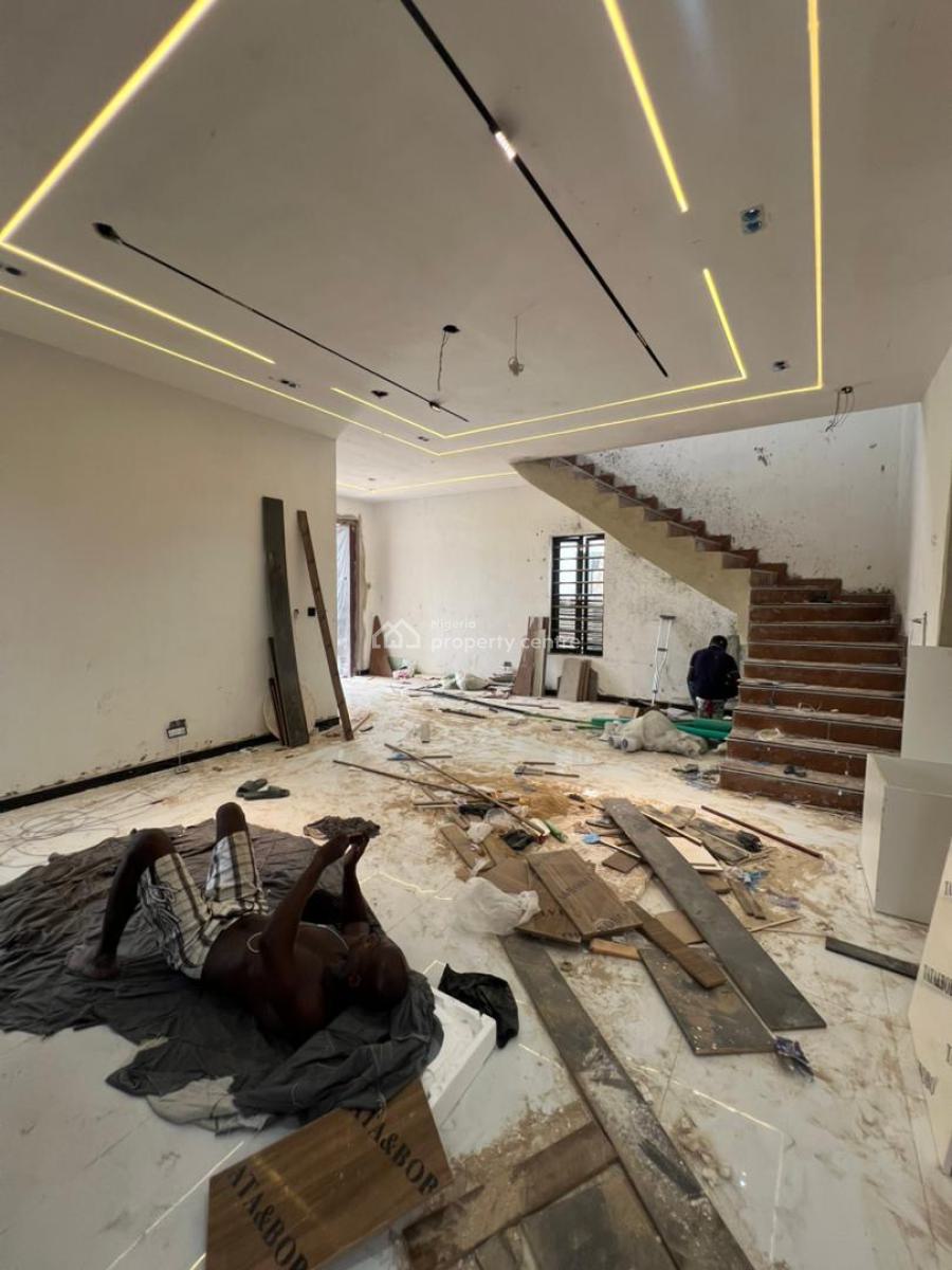 Exclusive Newly Built 4 Bedroom Fully Detached Duplex with Bq, Sangotedo, Ajah, Lagos, Detached Duplex for Sale