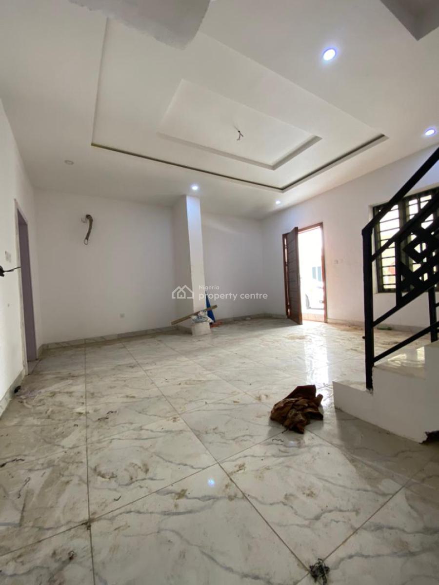 Newly Built 5 Bedroom Terrace Duplex with Bq, Ologolo, Lekki, Lagos, Terraced Duplex for Sale