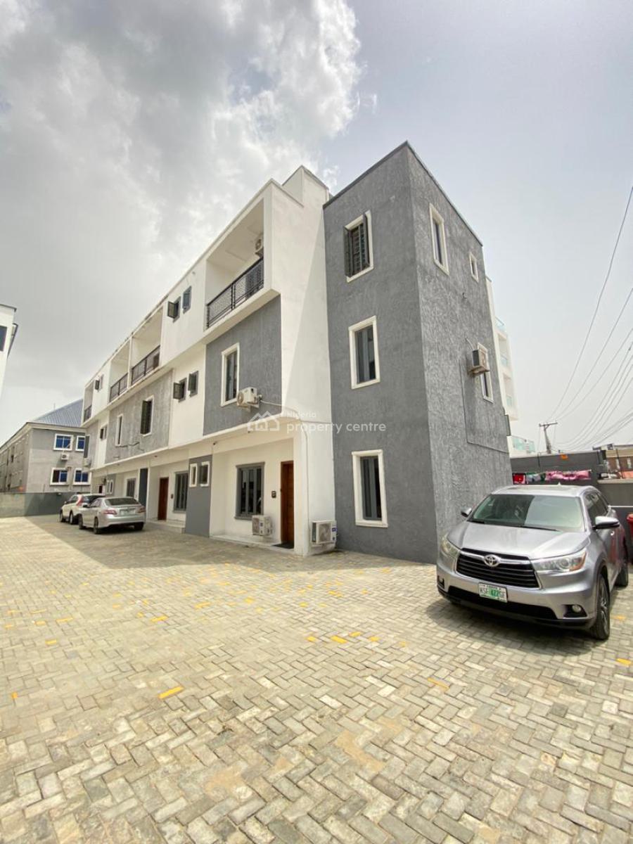 Newly Built 5 Bedroom Terrace Duplex with Bq, Ologolo, Lekki, Lagos, Terraced Duplex for Sale