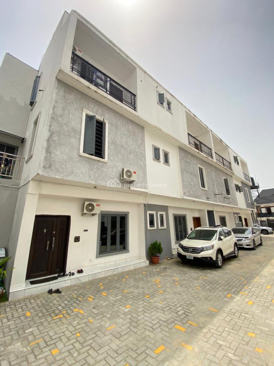 Newly Built 5 Bedroom Terrace Duplex with Bq, Ologolo, Lekki, Lagos, Terraced Duplex for Sale