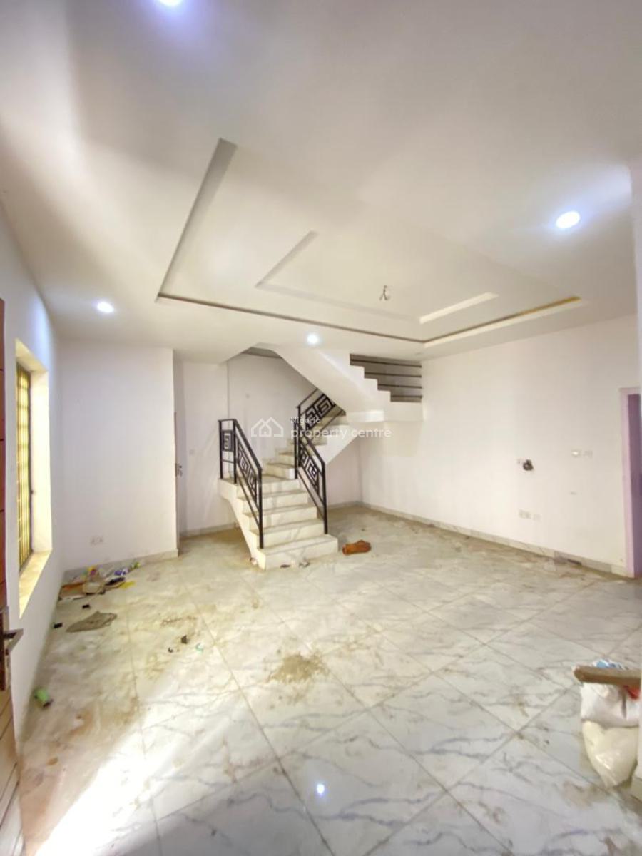 Newly Built 5 Bedroom Terrace Duplex with Bq, Ologolo, Lekki, Lagos, Terraced Duplex for Sale
