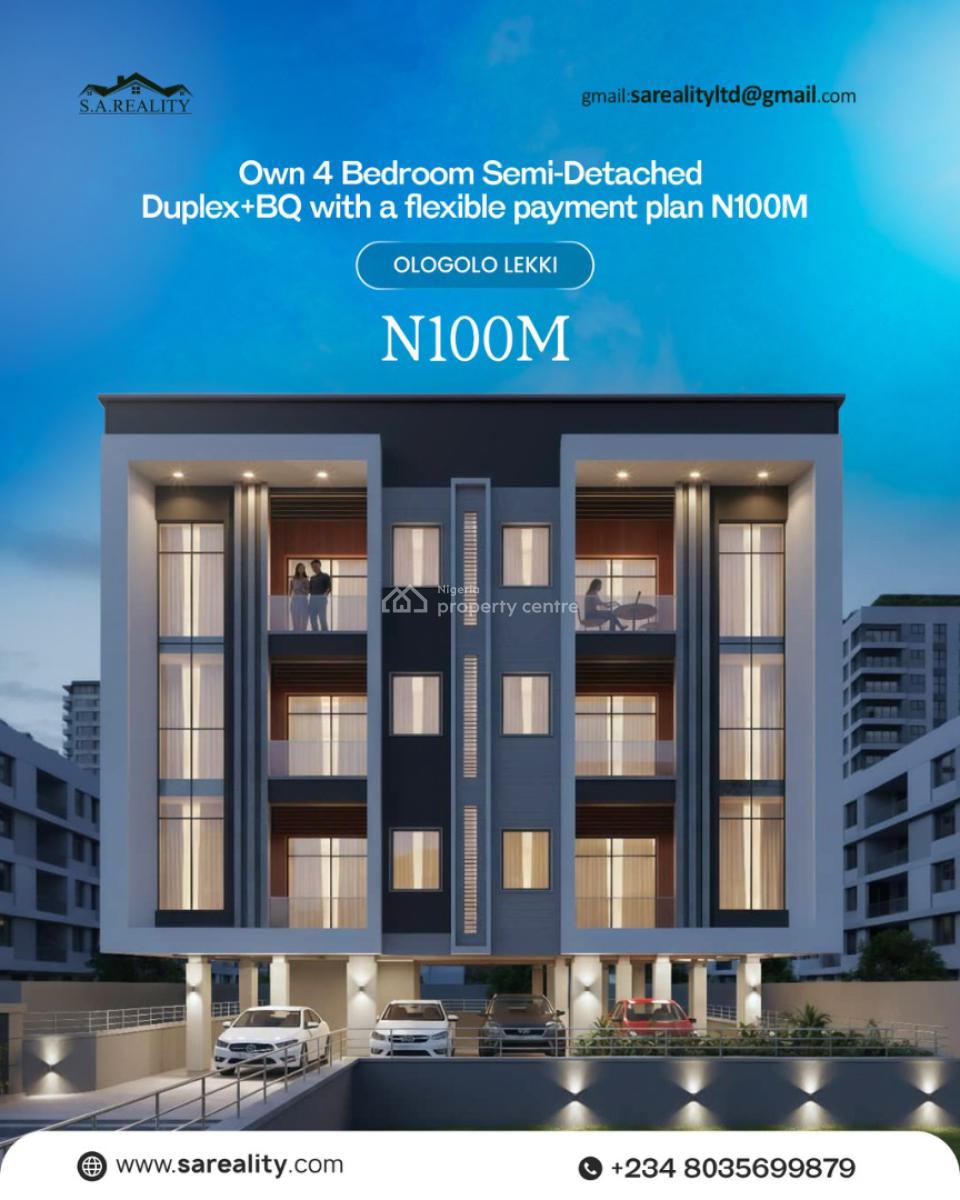 Luxury 2 Bedroom Apartment, Ologolo, Lekki, Lagos, Flat / Apartment for Sale