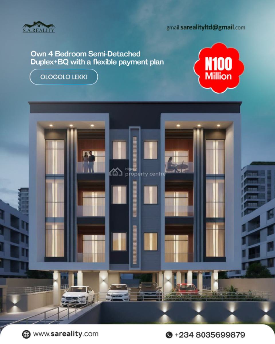 Luxury 2 Bedroom Apartment, Ologolo, Lekki, Lagos, Flat / Apartment for Sale