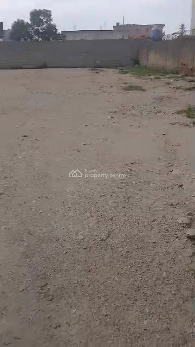 Fenced & Gated Plot of Land Measuring 750 Sqms, Oba Akran, Ikeja, Lagos, Commercial Property for Sale