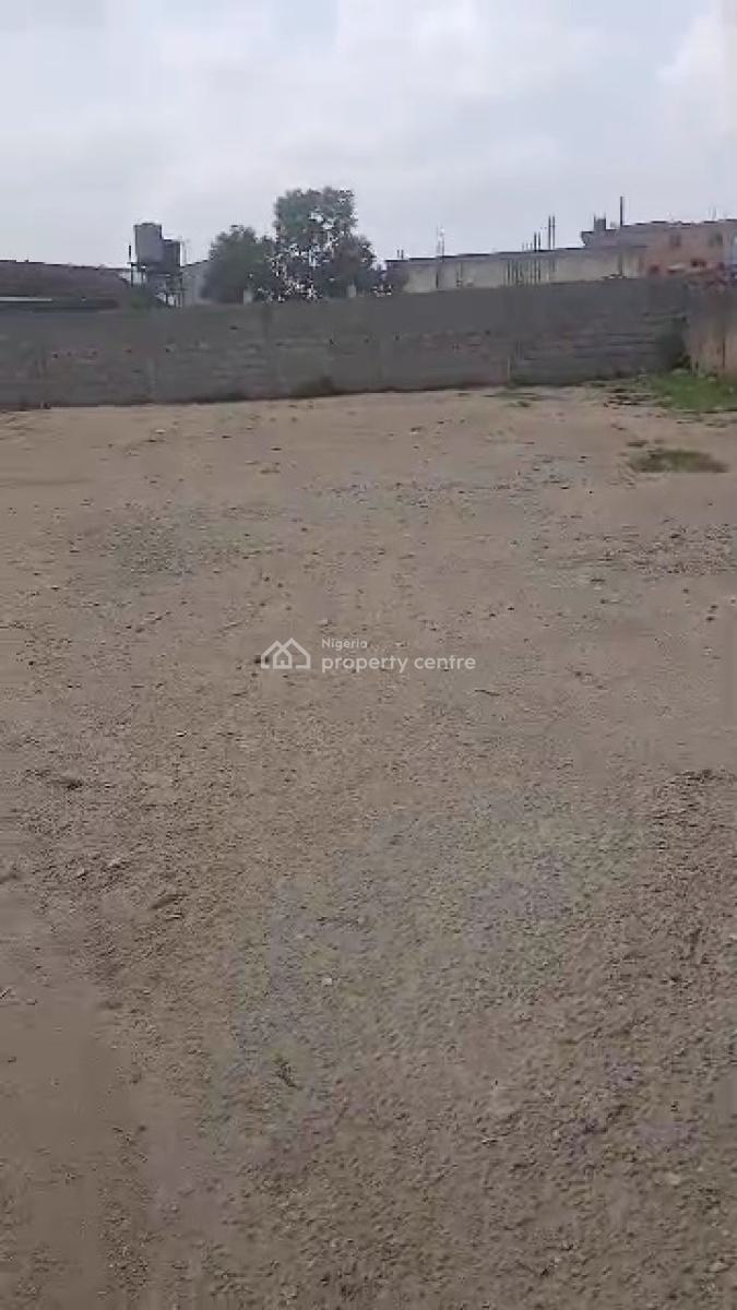 Fenced & Gated Plot of Land Measuring 750 Sqms, Oba Akran, Ikeja, Lagos, Commercial Property for Sale