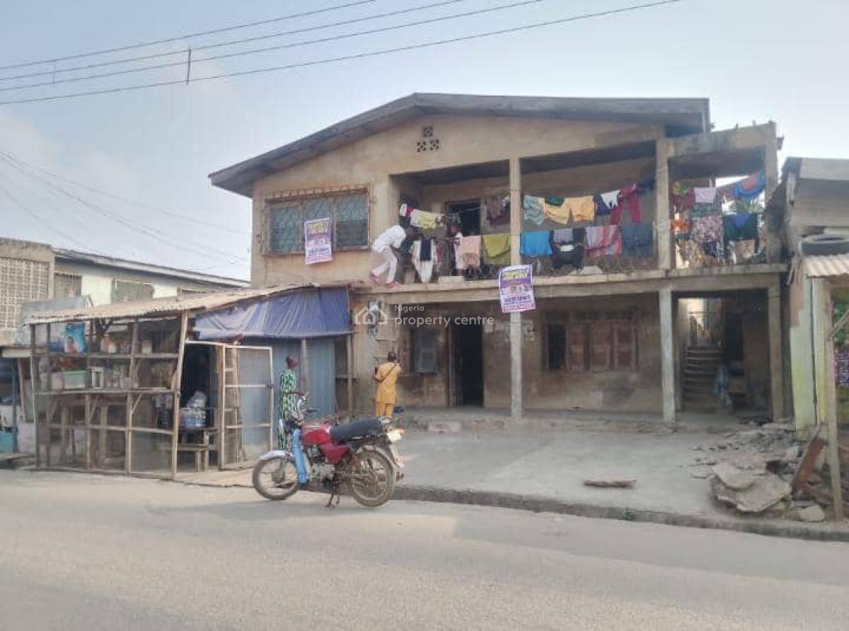 Commercial Storey Building, Ayetoro Church Street, Osogbo, Osun, Warehouse for Sale