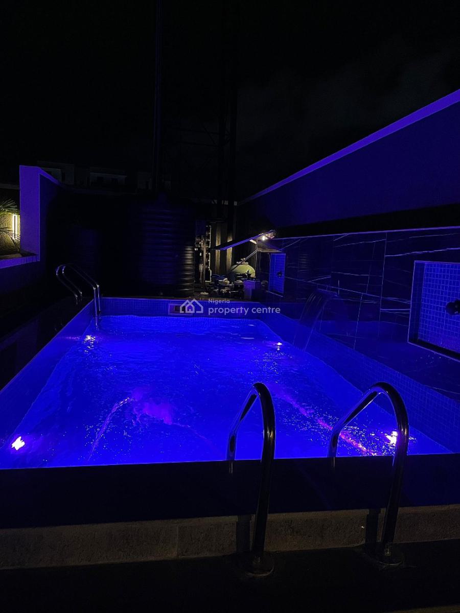 Spacious 4 Bedroom Terrace Duplex with Pool, Ps5 & Snooker, Ikate Elegushi, Lekki, Lagos, Flat / Apartment Short Let