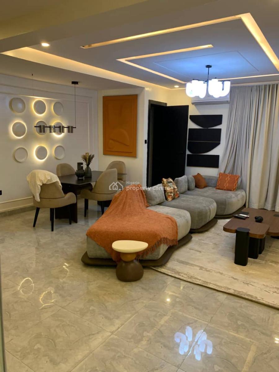 Aesthetically Furnished 4 Bedroom Terrace with Swimming Pool,gym & Ps5, Abira Court, Ikate Elegushi, Lekki, Lagos, Flat / Apartment Short Let