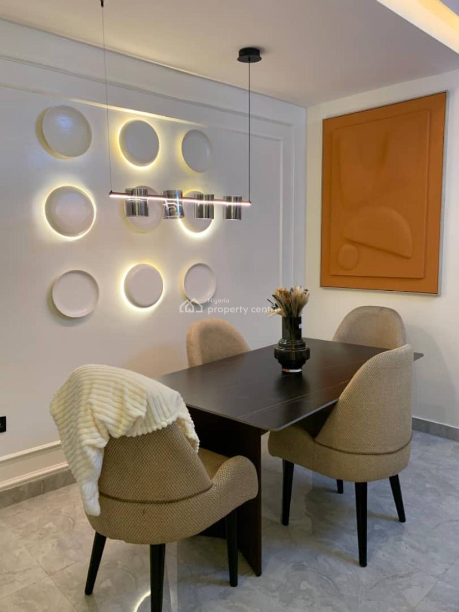 Aesthetically Furnished 4 Bedroom Terrace with Swimming Pool,gym & Ps5, Abira Court, Ikate Elegushi, Lekki, Lagos, Flat / Apartment Short Let