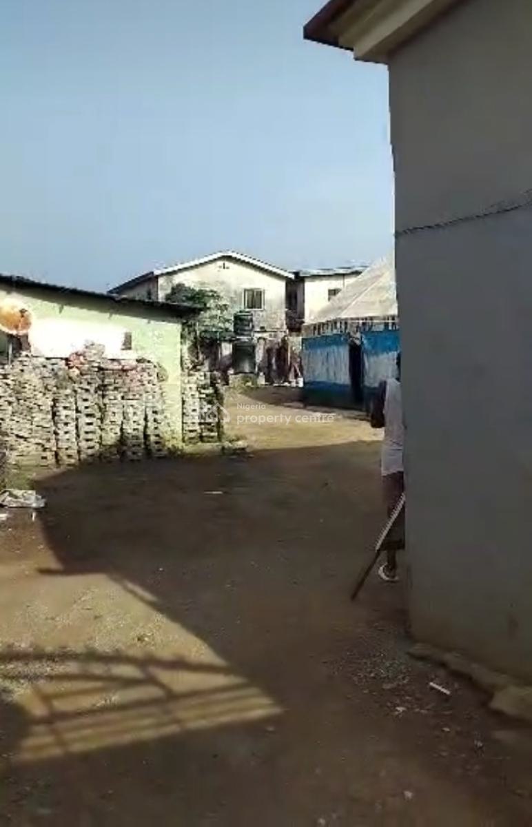 One Plot of Land Fence with Gate with Five Shops Deal Available to Be, Igando, Ikotun, Lagos, Mixed-use Land for Sale