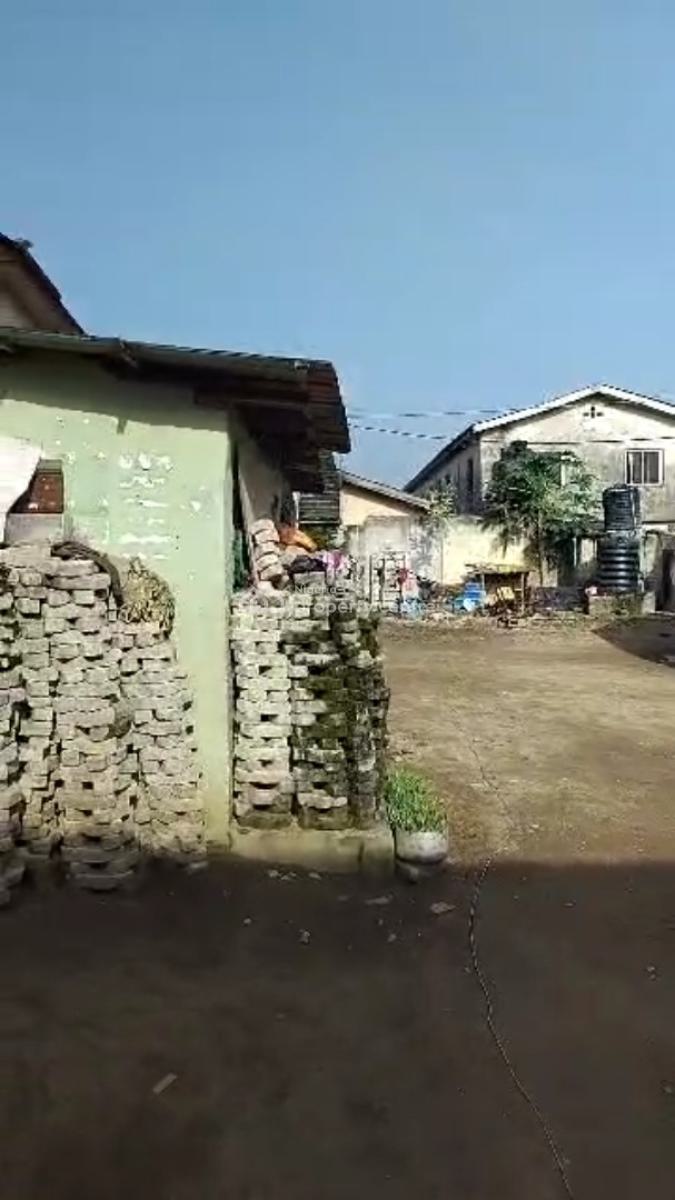 One Plot of Land Fence with Gate with Five Shops Deal Available to Be, Igando, Ikotun, Lagos, Mixed-use Land for Sale