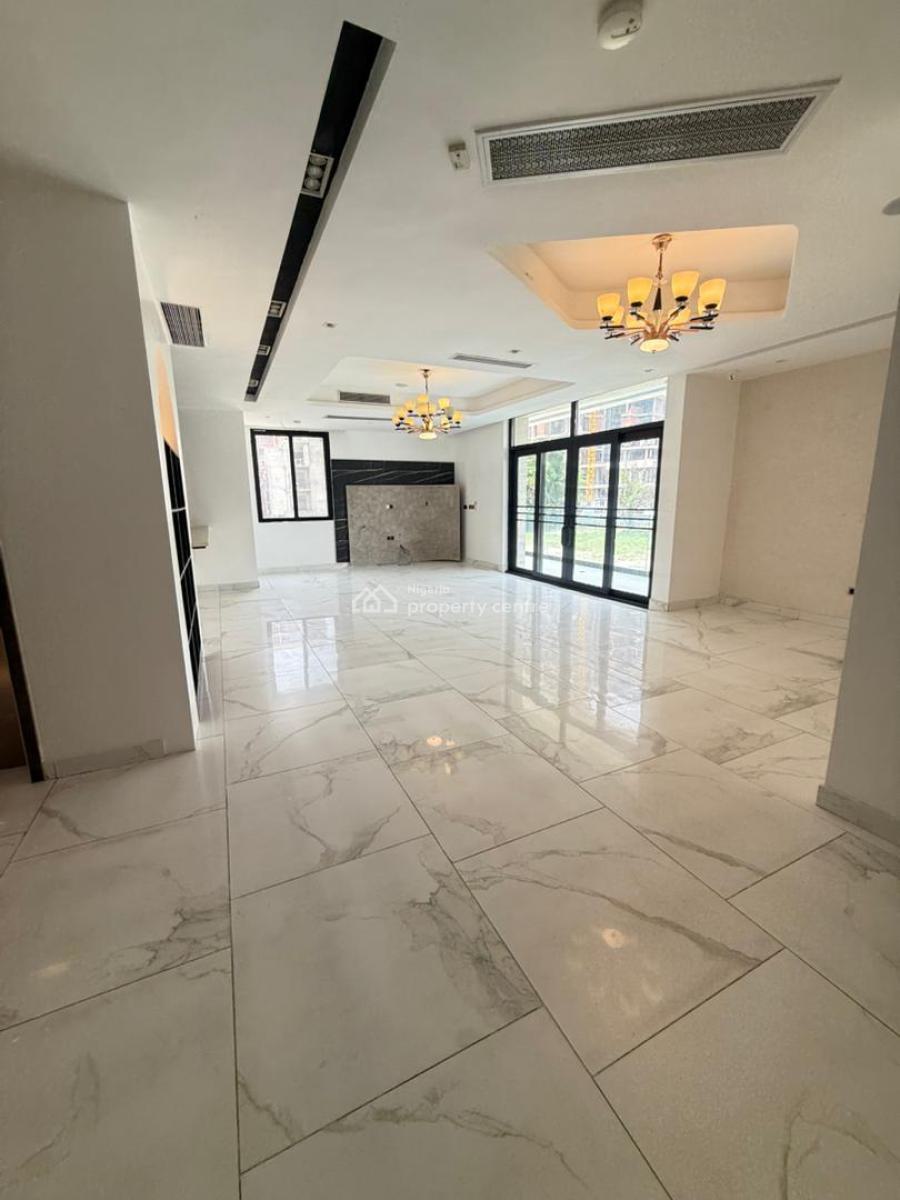 Super Luxury 5-bedroom Unfurnished Maisonette with Room Bq, Banana Island, Ikoyi, Lagos, Flat / Apartment for Rent