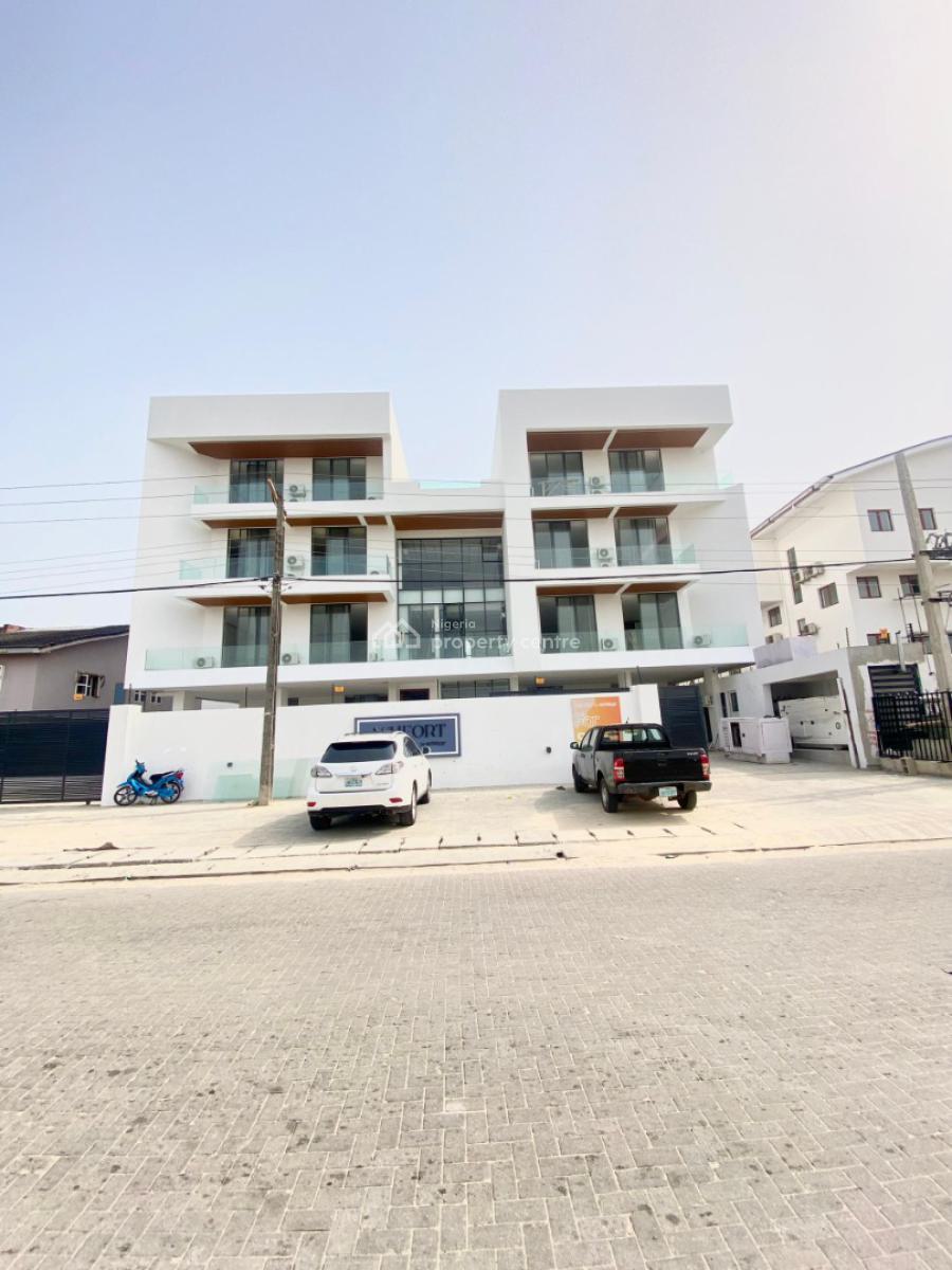 Luxury 2bedroom Serviced Apartment with Rooftop Pool, Elevator and Gym, Lekki Phase 1, Lekki, Lagos, Flat / Apartment for Sale