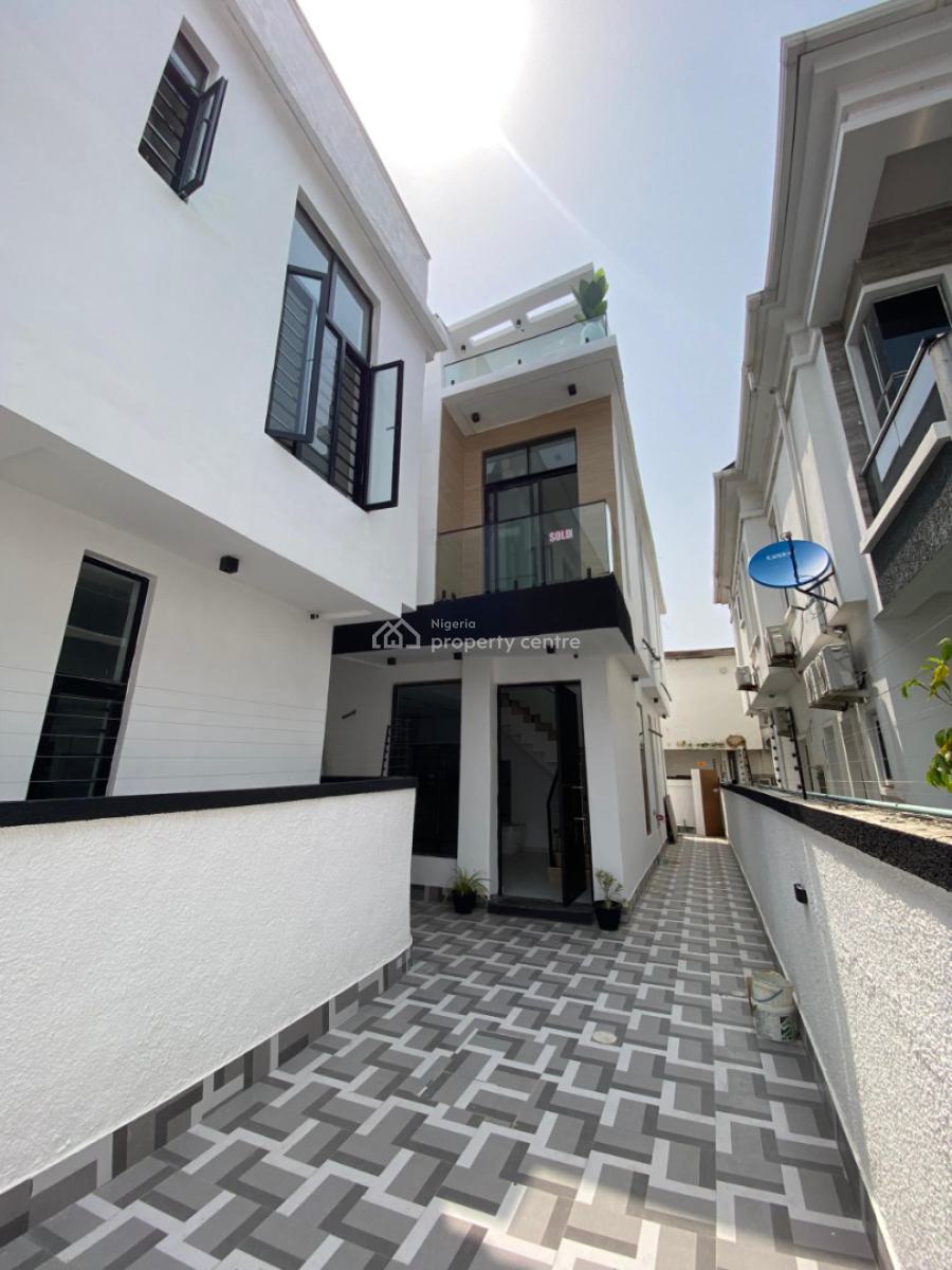 Brand New 4 Bedroom Semi Detached Duplex with Bq, Orchid Road, Lekki Phase 1, Lekki, Lagos, Semi-detached Duplex for Rent